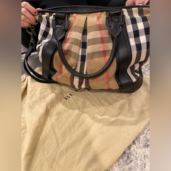 BURBERRY NOVA CHECK LADGE CROSSBODY BAG - Picture 4 of 15